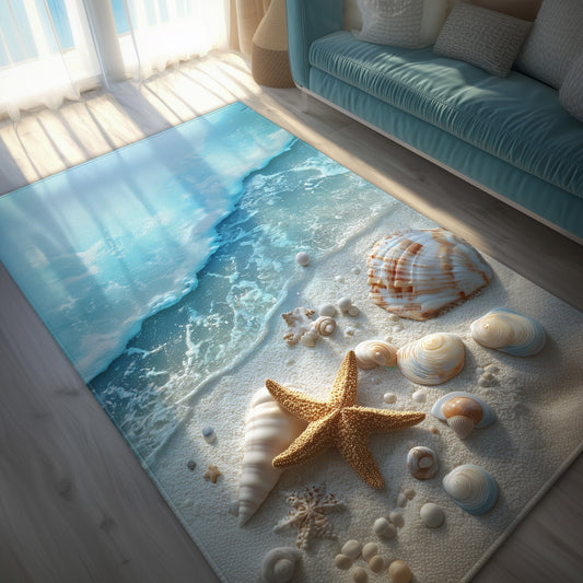 Starfish Serenity Area Rug GFTOTG1185