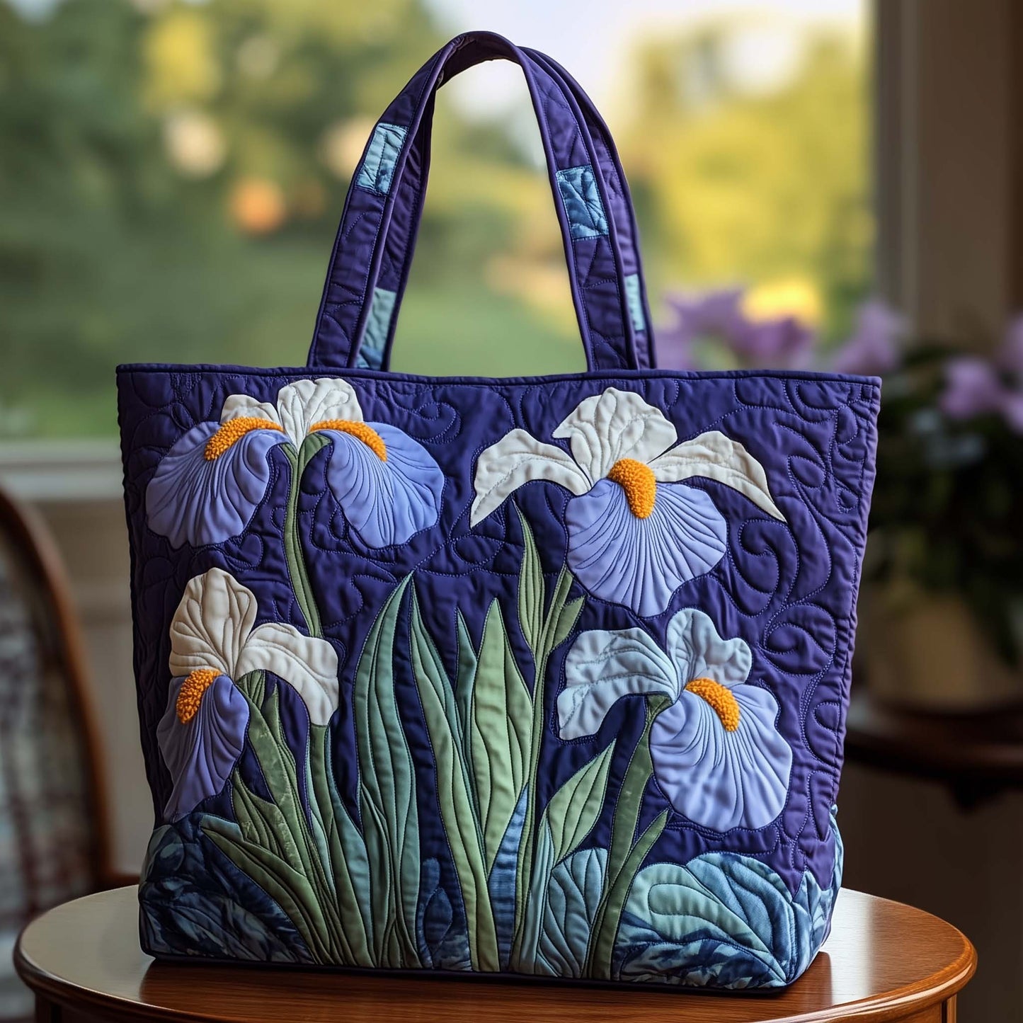 Iris Quilted Tote Bag GFTOTG1244
