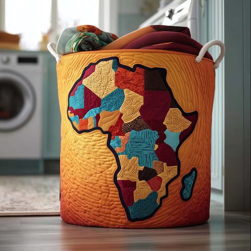 African Dream Quilted Laundry Basket GFTOTG1253