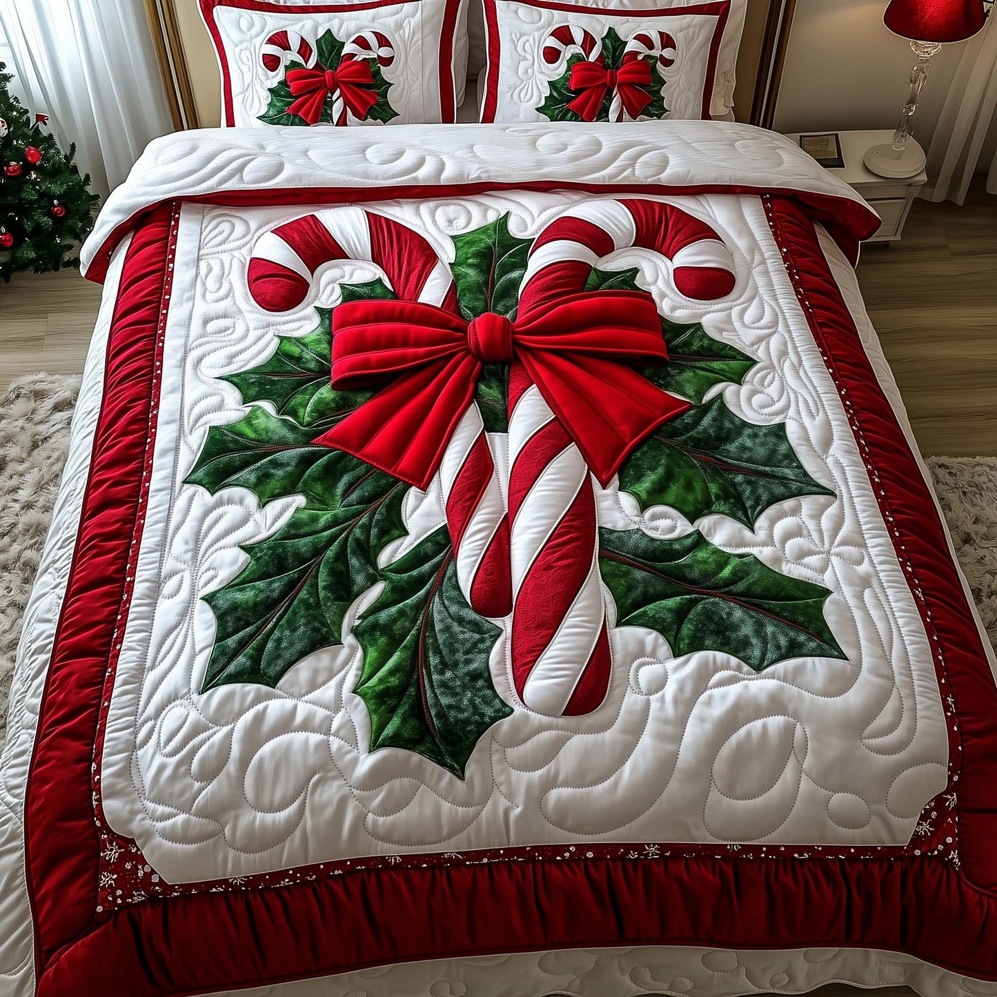 Candy Cane Duvet Cover Set GFTOTG1258