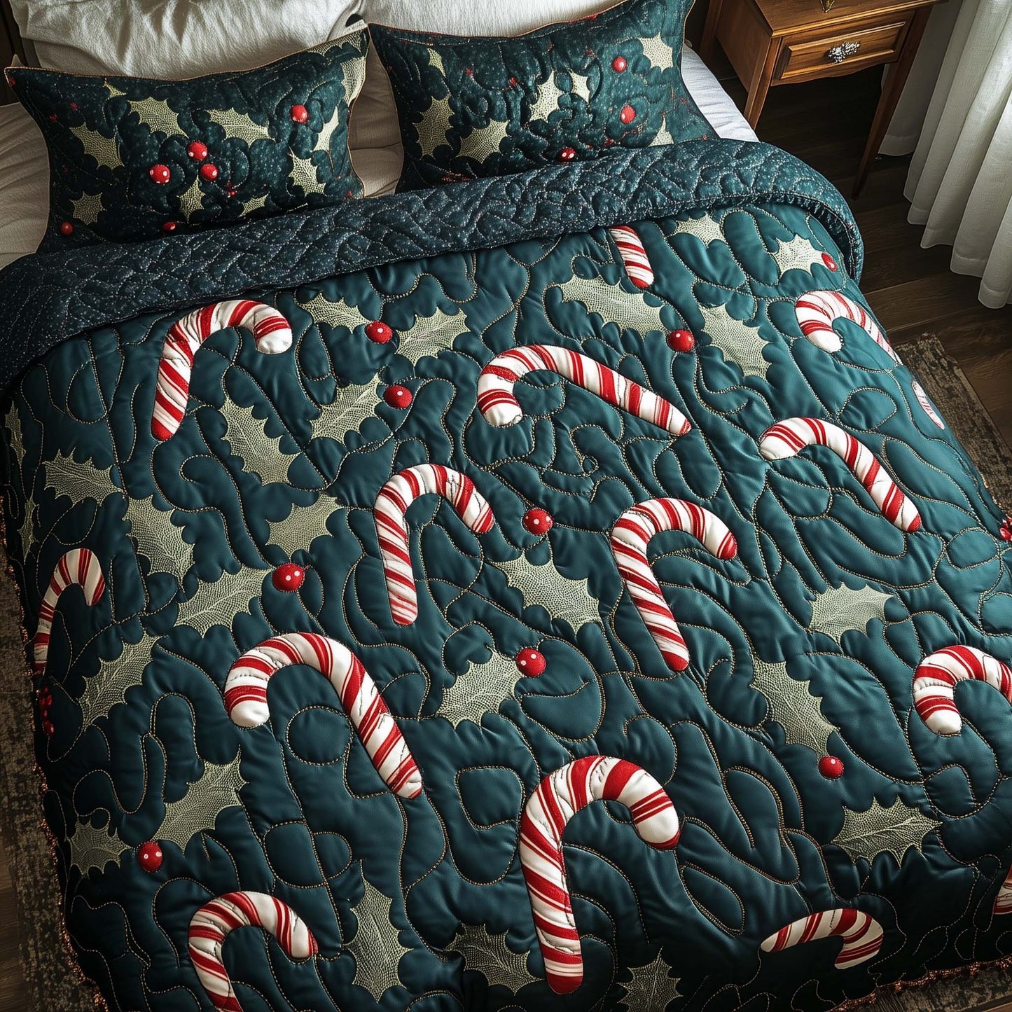 Candy Cane Duvet Cover Set GFTOTG1261