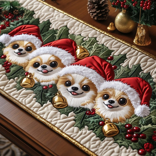 Jolly Chihuahua Quilted Table Runner GFTOTG1268