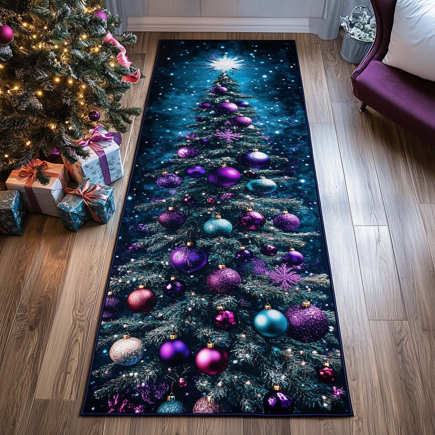 Christmas Tree Runner Rug GFTOTG1273