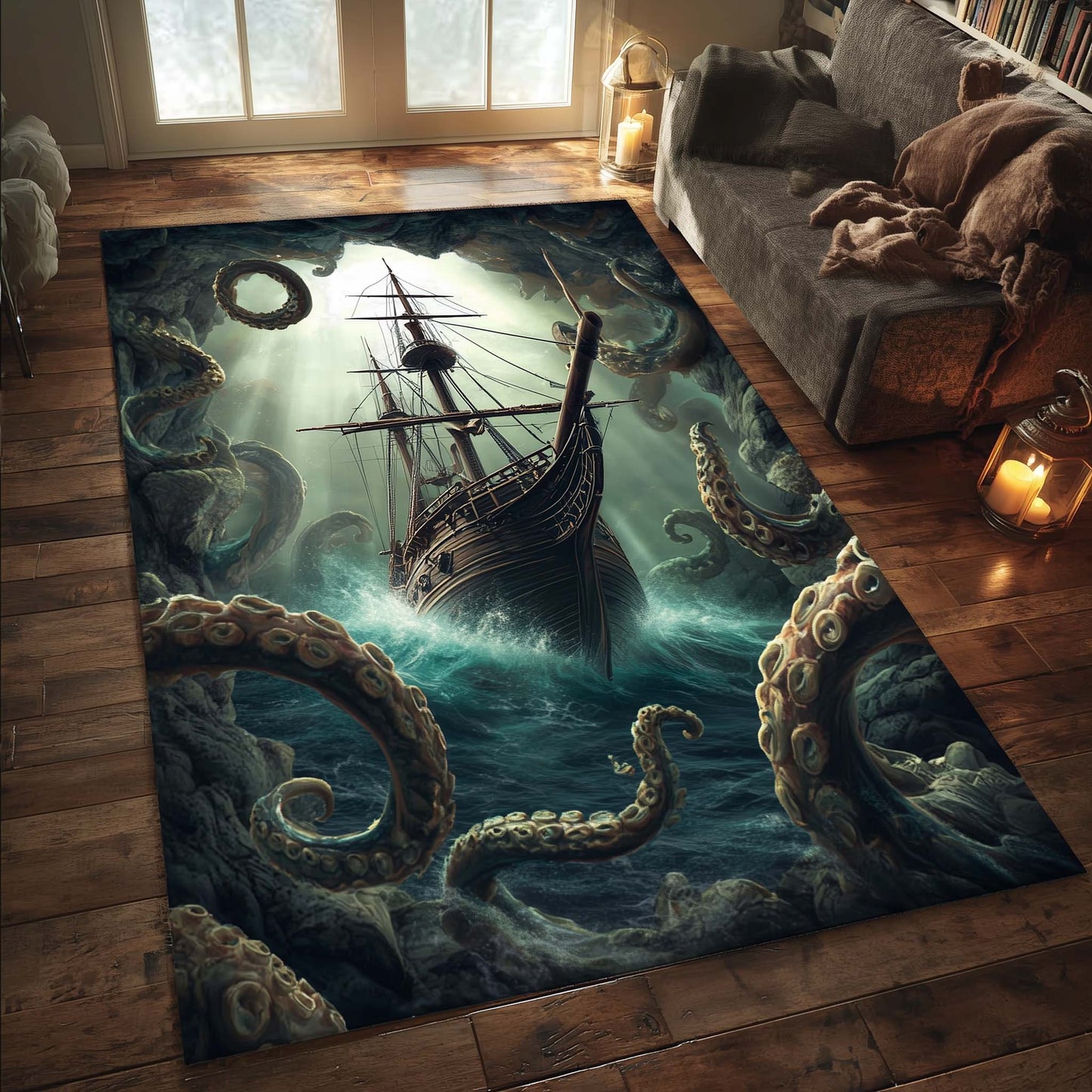 Sea Wrath Area Rug GFTOTG1282
