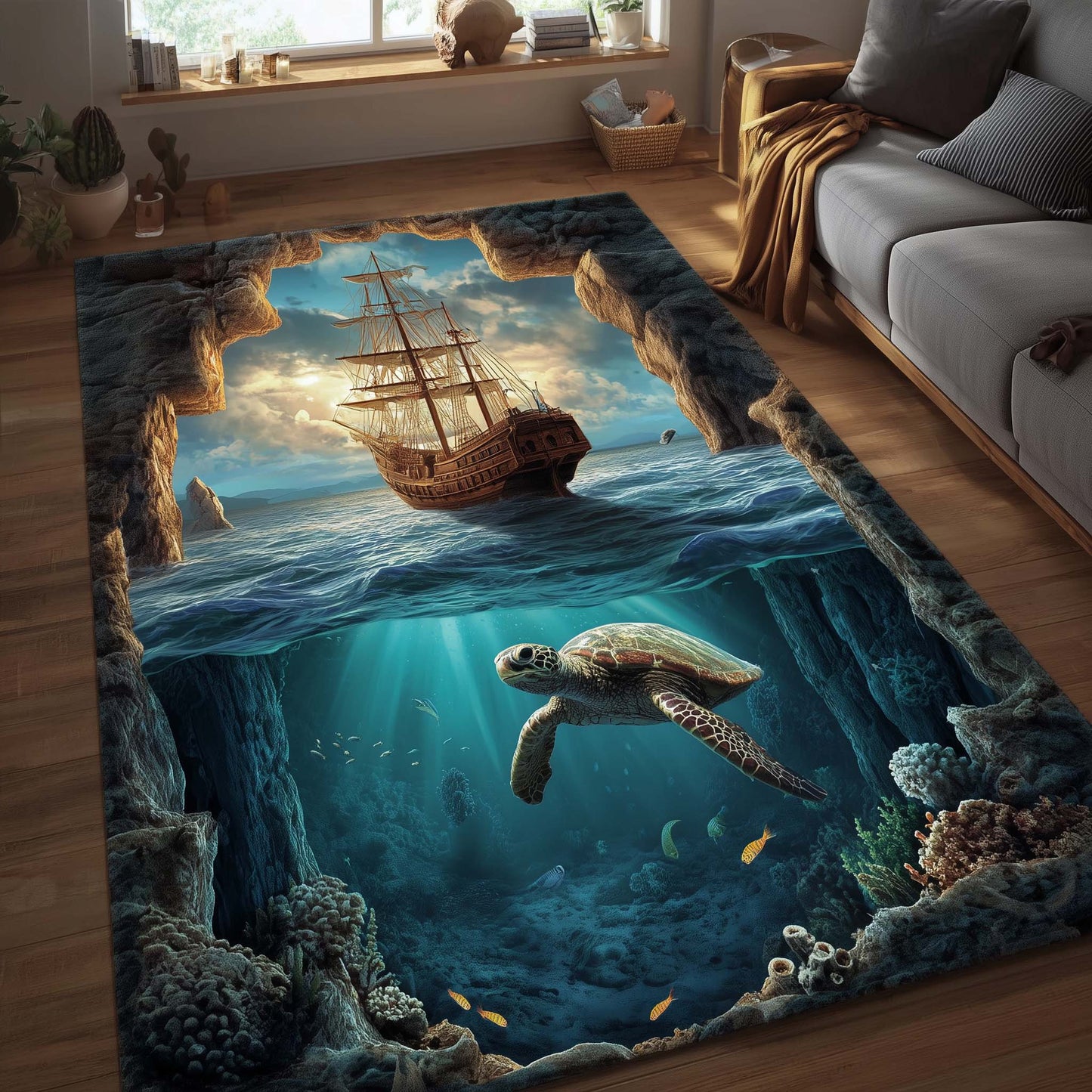 Depth Voyage Area Rug GFTOTG1284