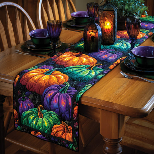 Mystic Halloween Night Quilted Table Runner GFTOTG131