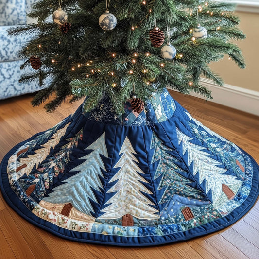 Winter Pine Quilted Tree Skirt GFTOTG1328