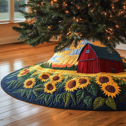 Sunflower Quilted Tree Skirt GFTOTG1331