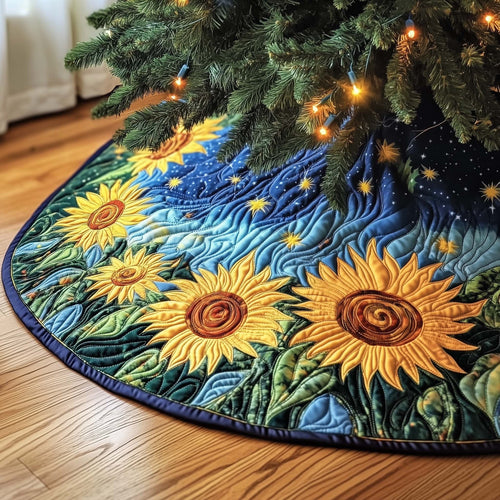 Sunflower Quilted Tree Skirt GFTOTG1332