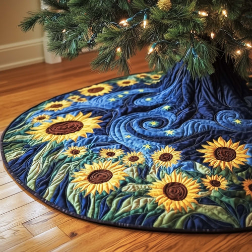 Sunflower Quilted Tree Skirt GFTOTG1333