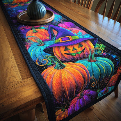 Mystic Halloween Night Quilted Table Runner GFTOTG135