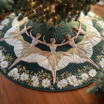 Winter Waltz Quilted Tree Skirt GFTOTG1370