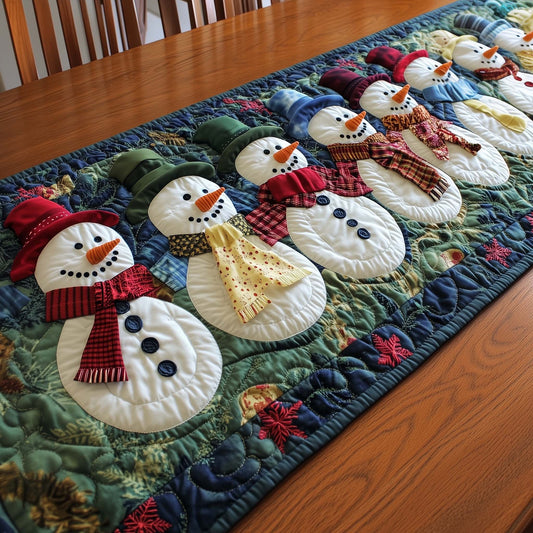 Jolly Snowman Quilted Table Runner GFTOTG1379