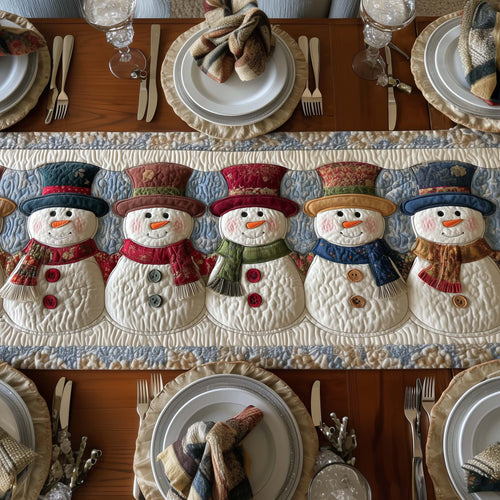 Jolly Snowman Quilted Table Runner GFTOTG1380