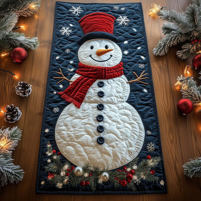 Jolly Snowman Quilted Table Runner GFTOTG1381