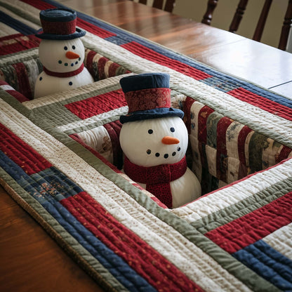 Jolly Snowman Quilted Table Runner GFTOTG1382