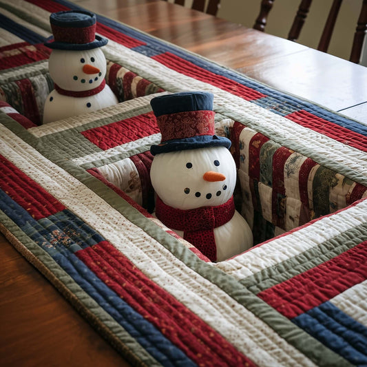 Jolly Snowman Quilted Table Runner GFTOTG1382