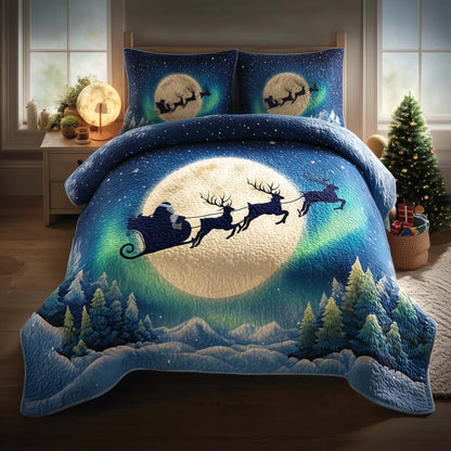 Midnight Santa Voyage Duvet Cover Set GFTOTG1384