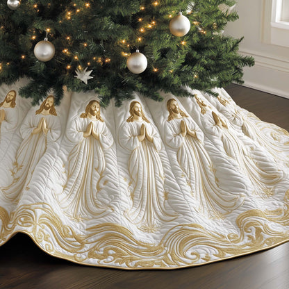 Celestial Faith Quilted Tree Skirt GFTOTG1410