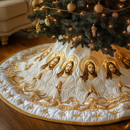 Celestial Faith Quilted Tree Skirt GFTOTG1411