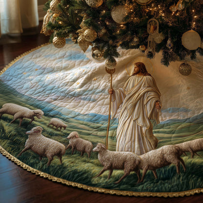 Celestial Faith Quilted Tree Skirt GFTOTG1413