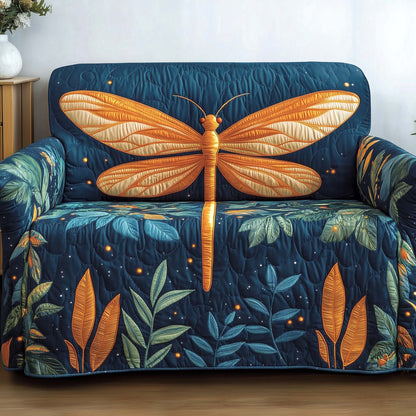 Mystic Dragonfly Quilted Sofa Cover GFTOTG1458