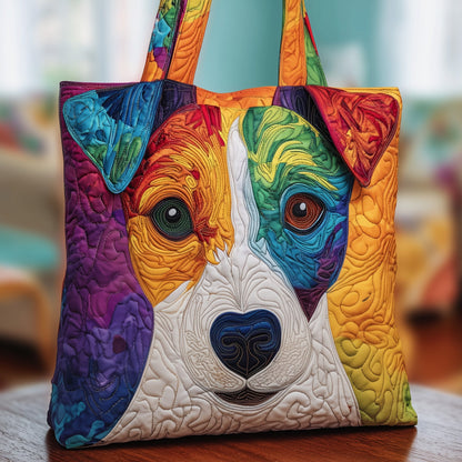 Jack Russell Quilted Tote Bag GFTOTG146