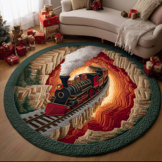 Yuletide Express Quilted Round Mat GFTOTG1461