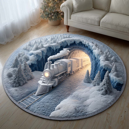 Yuletide Express Quilted Round Mat GFTOTG1466