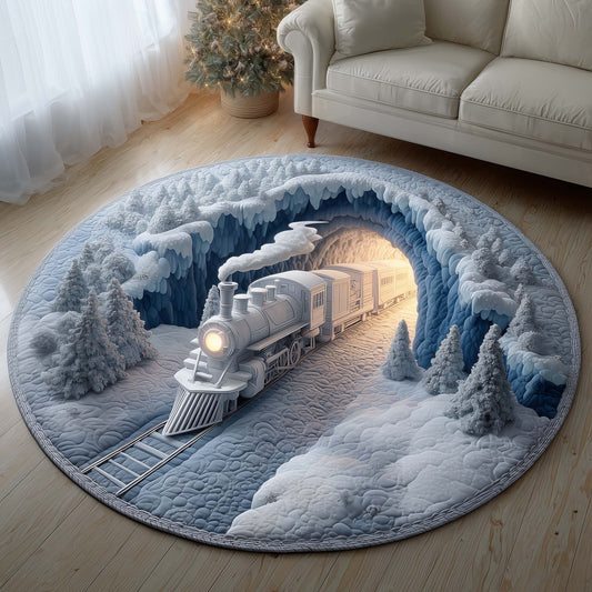 Yuletide Express Quilted Round Mat GFTOTG1466