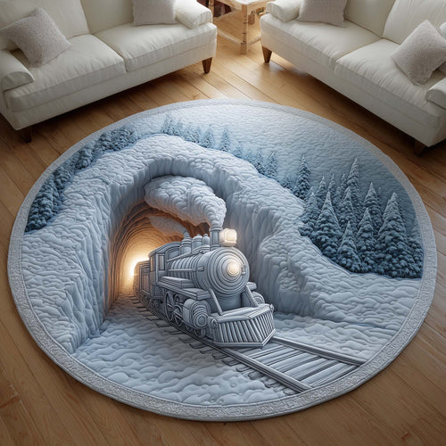 Yuletide Express Quilted Round Mat GFTOTG1467