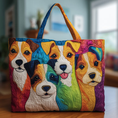 Jack Russell Quilted Tote Bag GFTOTG148