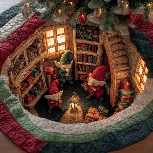 Jolly Workshop Quilted Tree Skirt GFTOTG1486