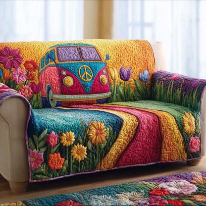 Hippie Quilted Sofa Cover GFTOTG1504
