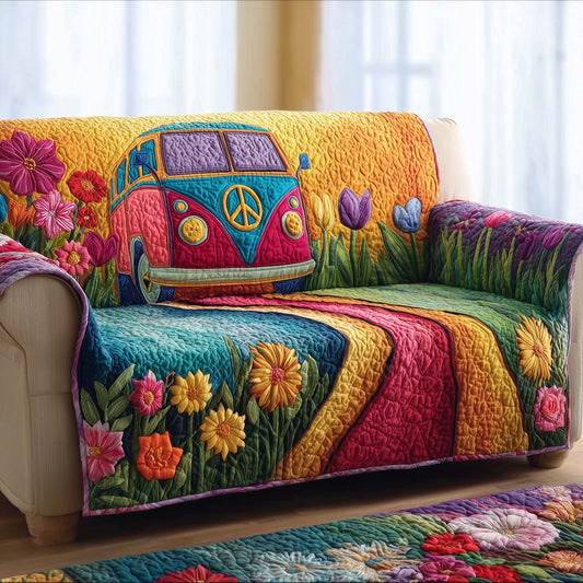 Hippie Quilted Sofa Cover GFTOTG1504