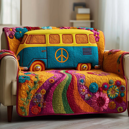 Hippie Quilted Sofa Cover GFTOTG1506
