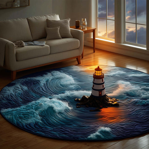Lighthouse Quilted Round Mat GFTOTG1530