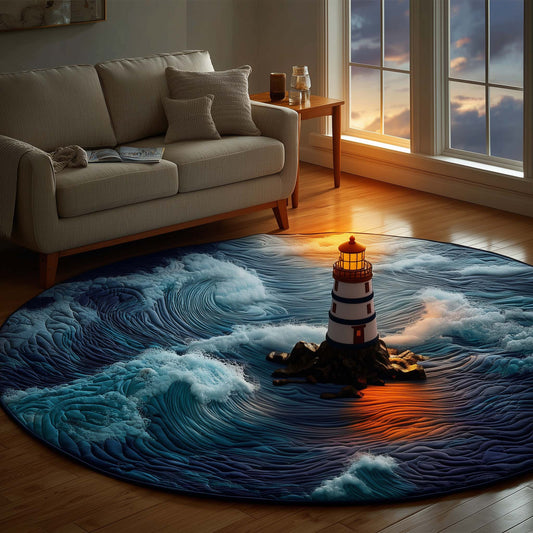 Lighthouse Quilted Round Mat GFTOTG1530