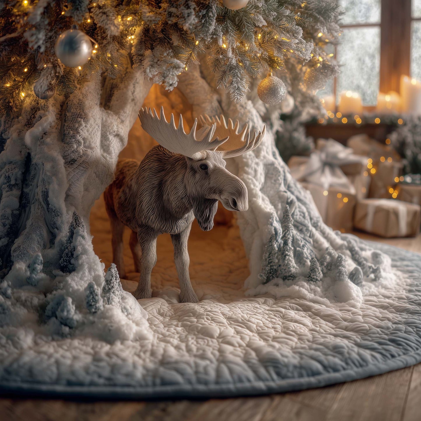 Forest Guardian Quilted Tree Skirt GFTOTG1573