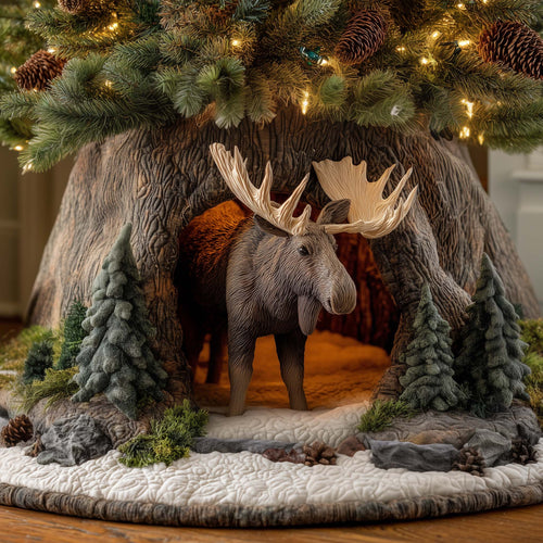 Forest Guardian Quilted Tree Skirt GFTOTG1575