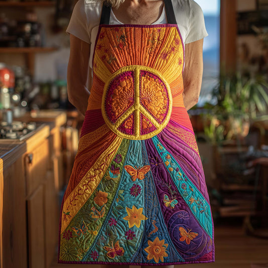 Cosmic Peace Quilted Apron GFTOTG1601