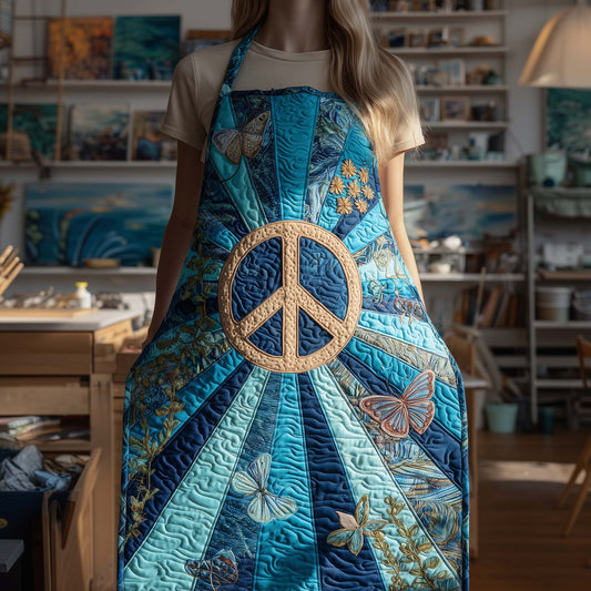Cosmic Peace Quilted Apron GFTOTG1604