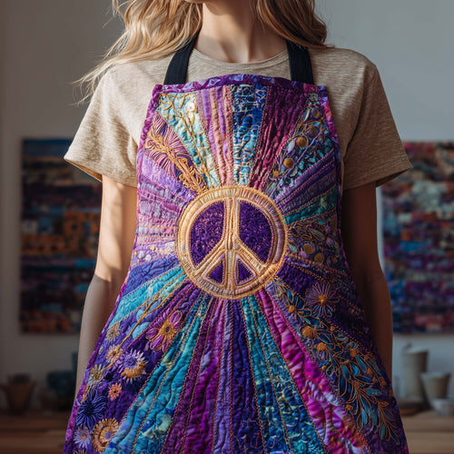 Cosmic Peace Quilted Apron GFTOTG1605