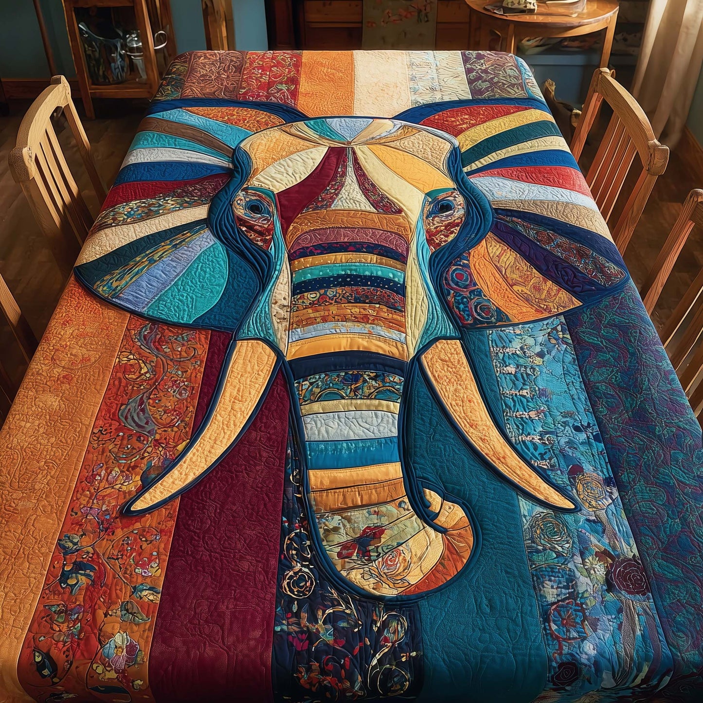 Majestic Elephant Tablecloth GFTOTG1644