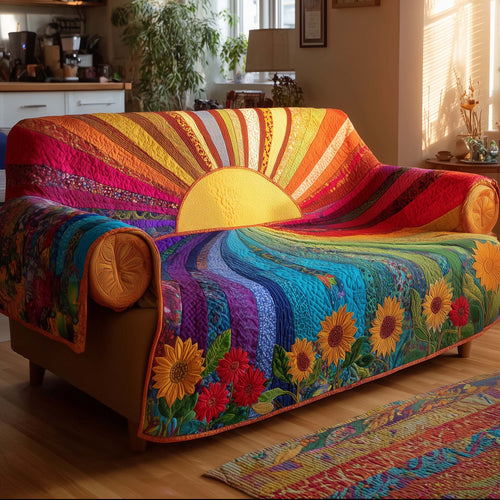 Meadow Quilted Sofa Cover GFTOTG1672