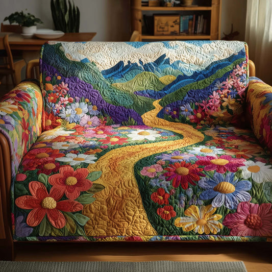 Meadow Quilted Sofa Cover GFTOTG1675