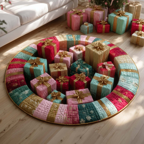 Jolly Christmas Quilted Round Mat GFTOTG1681