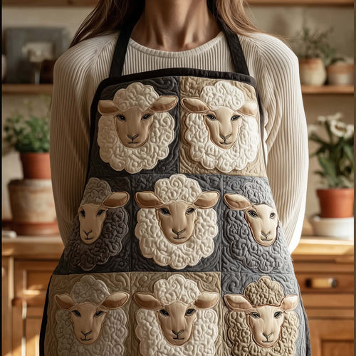 Adorable Sheep Quilted Apron GFTOTG1687
