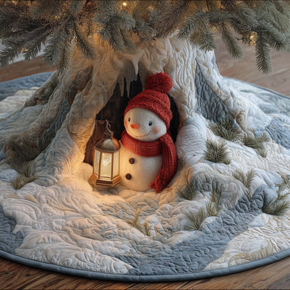 Jolly Snowman Quilted Tree Skirt GFTOTG1713