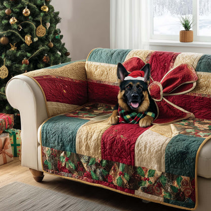 German Shepherd Quilted Sofa Cover GFTOTG1720